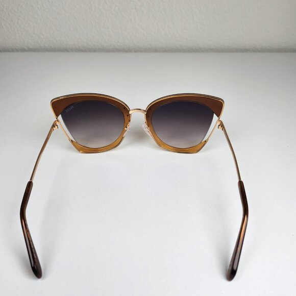 EMILIO PUCCI BROWN BUTTERFLY GLASSES - WOMEN\'S main image 4